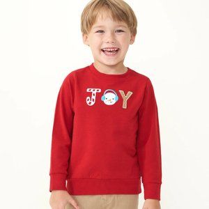 Little Sleepies Joy Crewneck Sweatshirt (2T)